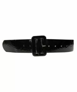 Collectif Sally 50's PVC Belt Black