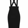 New In Collectif Alexa 50's Pencil Skirt Black 2 New In Collectif Alexa 50's Pencil Skirt Black