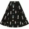New In Collectif Matilde Carpe Diem 50's Swing Skirt Black 2 New In Collectif Matilde Carpe Diem 50's Swing Skirt Black