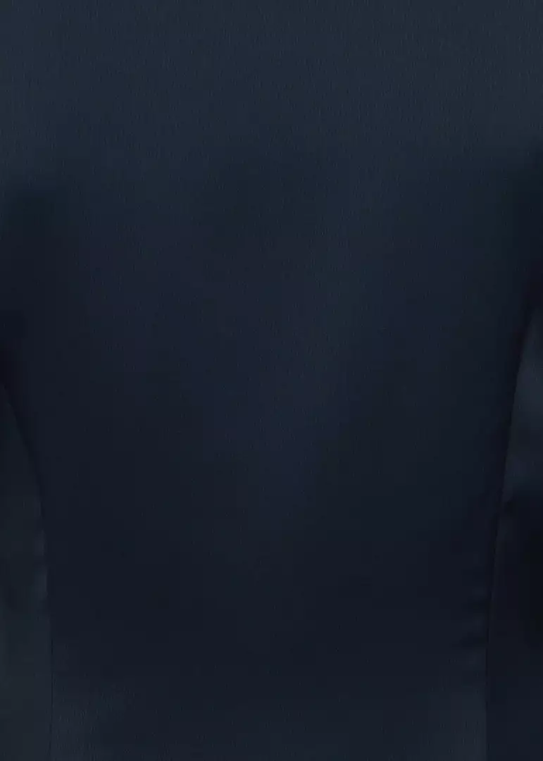 New In Collectif Andra 40's Blouse Navy Blue 7 New In Collectif Andra 40's Blouse Navy Blue