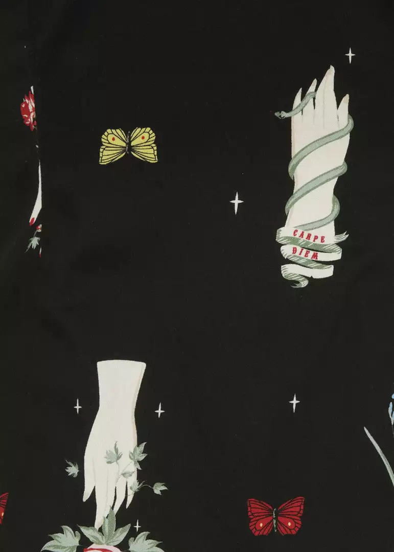 Collectif Lorena Carpe Diem 50's Top Black 4 Collectif Lorena Carpe Diem 50's Top Black