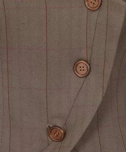 New In Collectif Lea Herringbone 40's Riding Jacket Brown 9 New In Collectif Lea Herringbone 40's Riding Jacket Brown