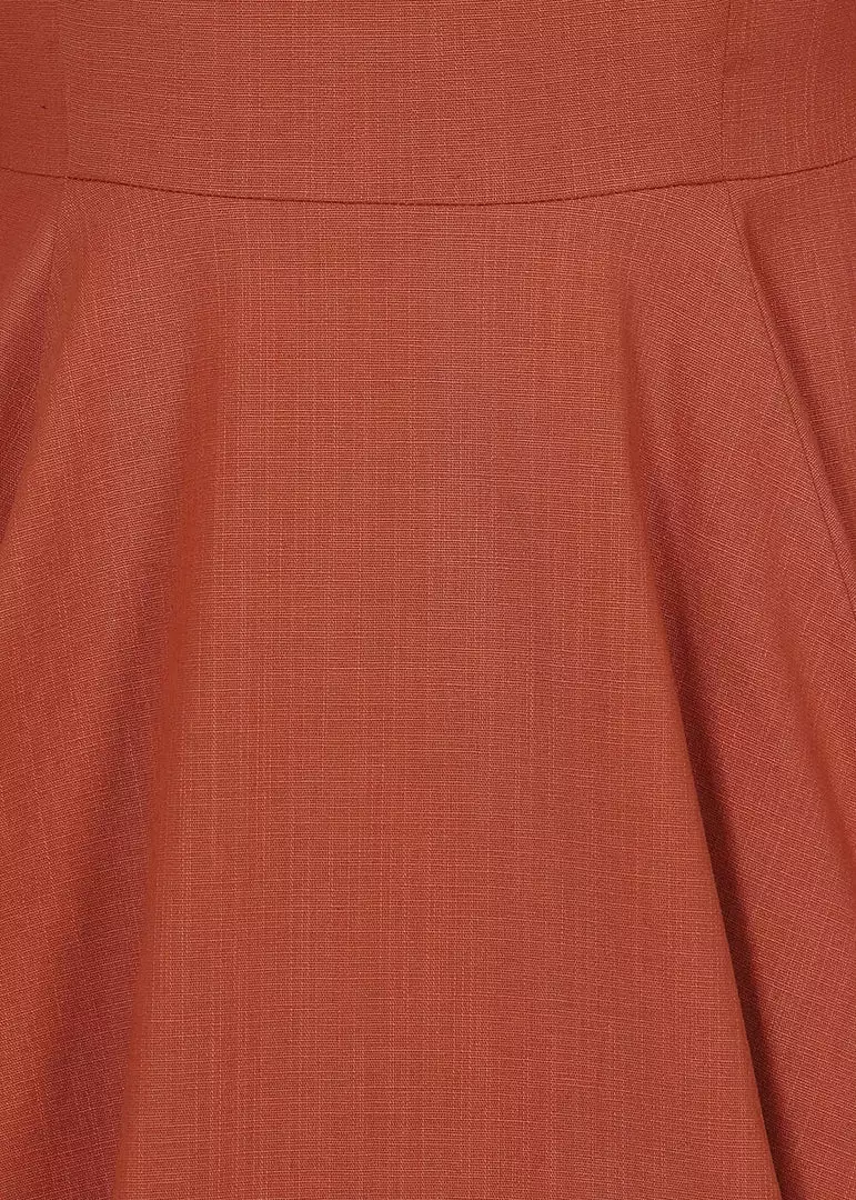 Collectif Hailey 60's Dress Orange 7 Collectif Hailey 60's Dress Orange