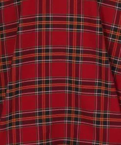 Collectif Suzanne Berry Check 50's Swing Dress Red