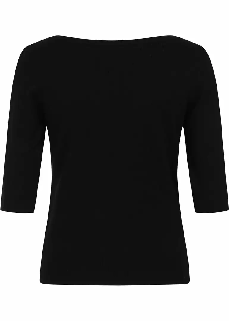 New In Collectif Vana Spider 40's Jumper Black 6 New In Collectif Vana Spider 40's Jumper Black