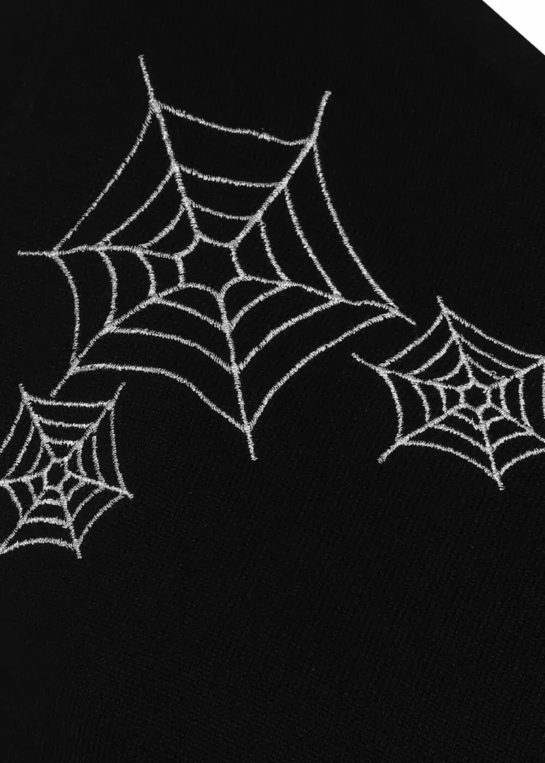 New In Collectif Vana Spider 40's Jumper Black 4 New In Collectif Vana Spider 40's Jumper Black