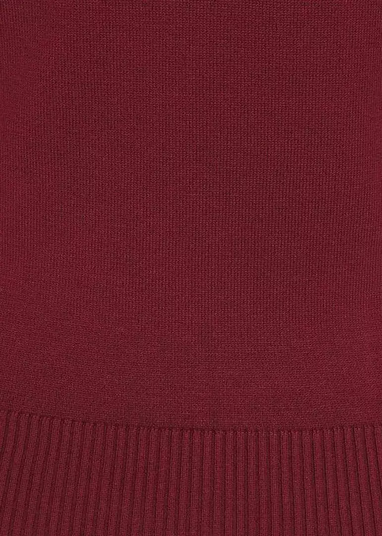 Collectif Chrissie Knitted 50's Top Burgundy Red New In 5 Collectif Chrissie Knitted 50's Top Burgundy Red New In
