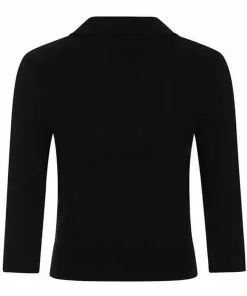 Collectif Halette Pumpkins 50's Cardigan Black New In 9 Collectif Halette Pumpkins 50's Cardigan Black New In