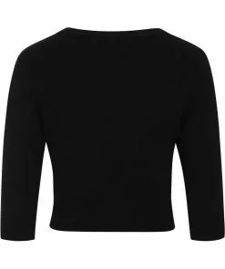Collectif Lucy Swan Forest 40's Cardigan Black 11 Collectif Lucy Swan Forest 40's Cardigan Black