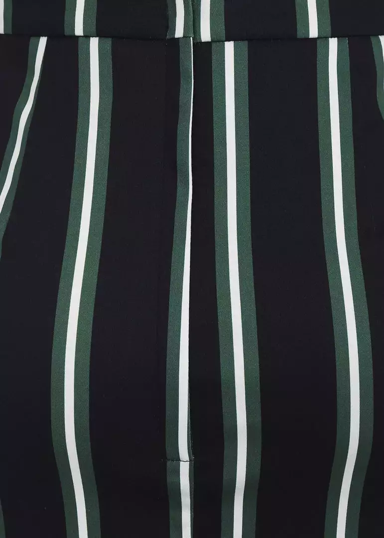 Collectif Polly Witch Stripes 50's Pencil Skirt Black New In 8 Collectif Polly Witch Stripes 50's Pencil Skirt Black New In