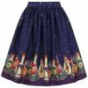 Collectif Jasmine Magic Potions 50's Swing Skirt Multi 1 Collectif Jasmine Magic Potions 50's Swing Skirt Multi