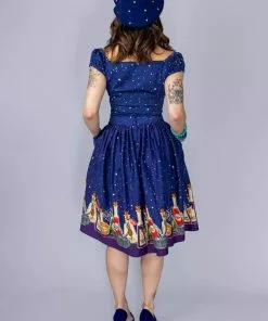 Collectif Jasmine Magic Potions 50's Swing Skirt Multi