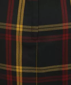 New In Collectif Alexa Giles Check 50's Swing Skirt Multi