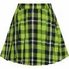 New In Collectif Daria Frogs Breath 60's Mini Skirt Green 1 New In Collectif Daria Frogs Breath 60's Mini Skirt Green