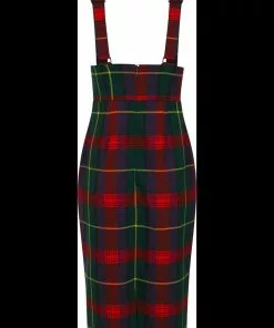 Collectif Karen Etude Check 40's Pencil Skirt Multi New In 8 Collectif Karen Etude Check 40's Pencil Skirt Multi New In