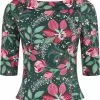 New In Collectif Cordelia Escapist 40's Floral Top 2 New In Collectif Cordelia Escapist 40's Floral Top