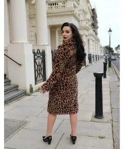Collectif Mallory Leopard 50's Coat Leopard 11 Collectif Mallory Leopard 50's Coat Leopard