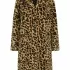 Collectif Mallory Leopard 50's Coat Leopard