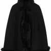 Collectif Kori Faux Fur 40's Cape Black New In