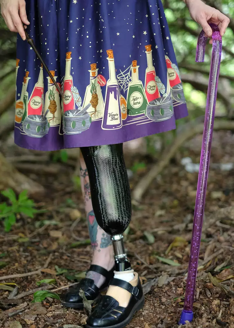 Collectif June Magic Potions 50's Swing Dress Multi New In 6 Collectif June Magic Potions 50's Swing Dress Multi New In