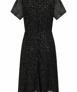 Collectif Evelina Little Stars 50's Swing Dress Black New In