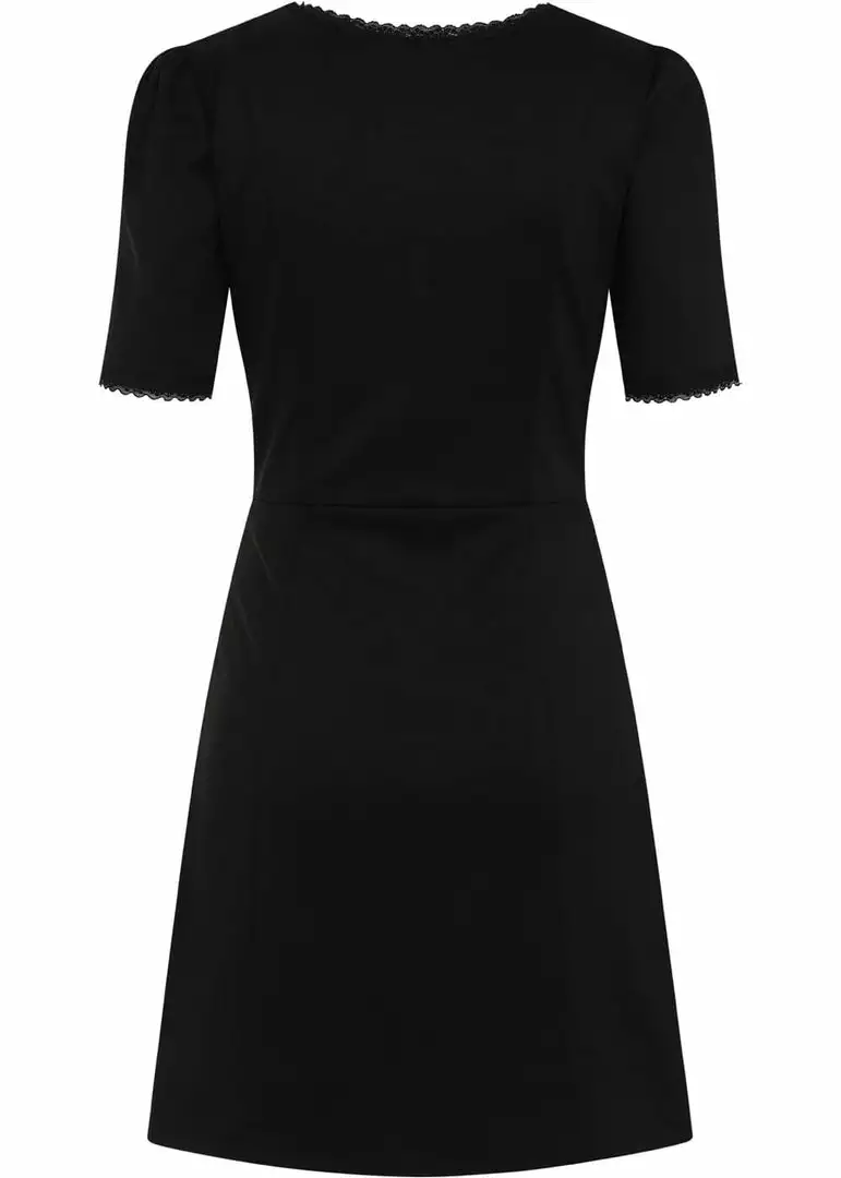 Collectif Vega 60's Mini Dress Black 6 Collectif Vega 60's Mini Dress Black