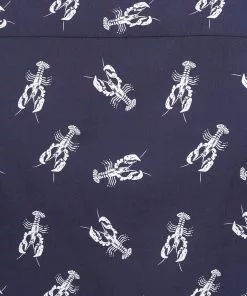 Collectif Sammy Lobster 40's Blouse Navy 11 Collectif Sammy Lobster 40's Blouse Navy