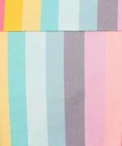 Collectif Sammy Dreamy Rainbow Stripe 50's Blouse Top Multi New In 11 Collectif Sammy Dreamy Rainbow Stripe 50's Blouse Top Multi New In