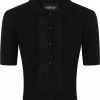 Collectif Aliana 50's Cardigan Black