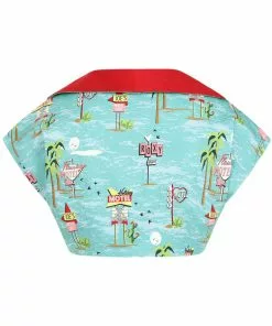 Collectif Lorna Motel 50's Bolero Blue New In 9 Collectif Lorna Motel 50's Bolero Blue New In