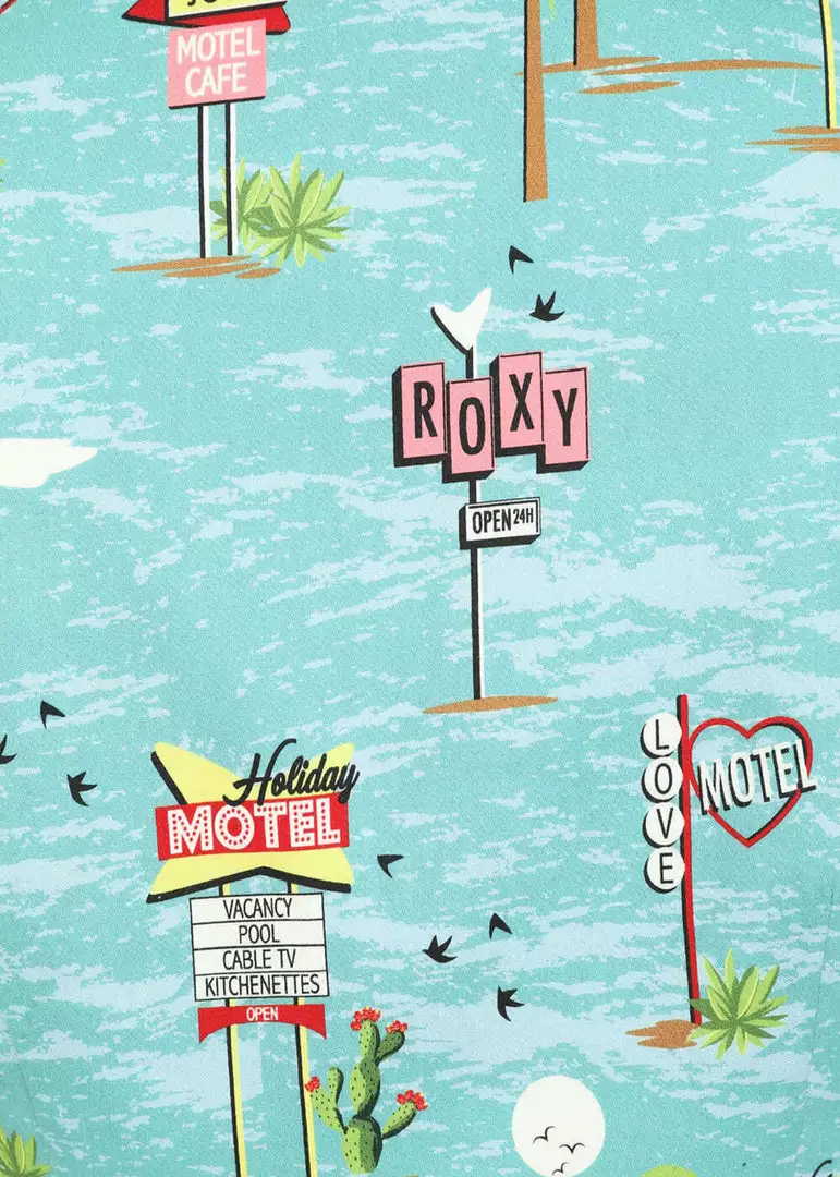 Collectif Lorna Motel 50's Bolero Blue New In 7 Collectif Lorna Motel 50's Bolero Blue New In