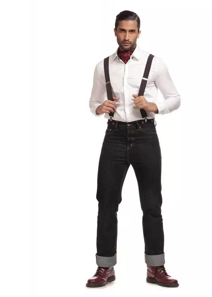 New In Collectif Men Eddie Denim 40's Jeans 3 New In Collectif Men Eddie Denim 40's Jeans