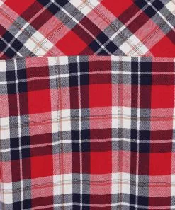 Collectif Men Tiago Mountain Check Shirt Red New In 15 Collectif Men Tiago Mountain Check Shirt Red New In