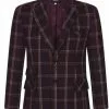Collectif Men John Check Jacket Burgundy New In 2 Collectif Men John Check Jacket Burgundy New In