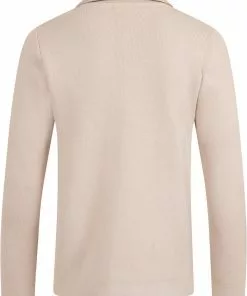 Collectif Men Luca Earth Stripe 50's Cardigan Cream New In