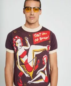 Collectif Men Scott Cocktail 50's Jumper Multi