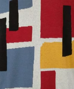 Collectif Heren Scott Abstract 60's Jumper Multi New In