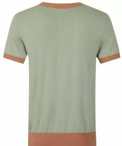 Collectif Men Scott Art Deco 40's Jumper Green New In