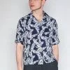 Collectif Mens Cesar 40's Shirt Navy
