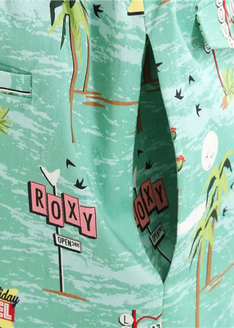 Collectif Mens Martin Motel Shorts Blue 6 Collectif Mens Martin Motel Shorts Blue