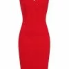 Collectif Ridly 50's Pencil Dress Red
