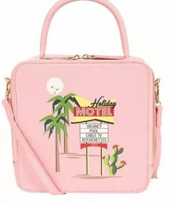 Collectif Josie Motel 50's Bag Pink New In