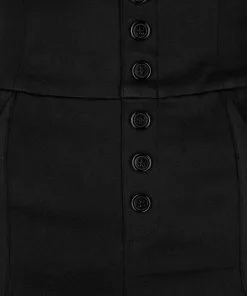 Collectif Nomi High Waist Shorts Black New In 11 Collectif Nomi High Waist Shorts Black New In