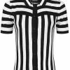 Collectif Lailie Striped 60's Cardigan Black White New In