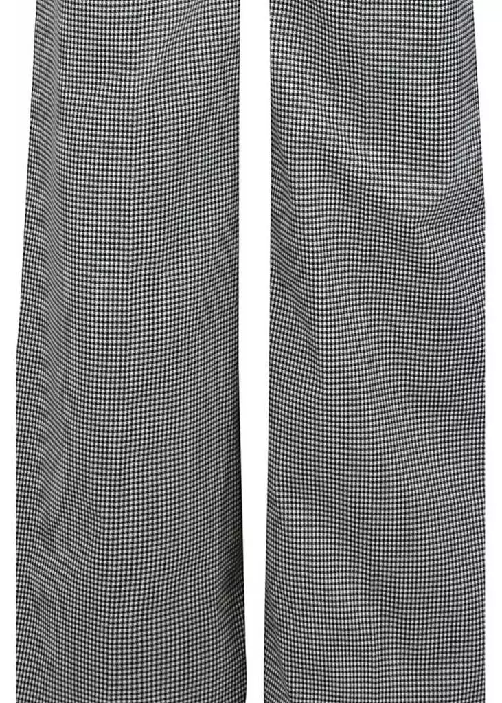 Collectif Glinda Houndstooth 40's Trousers Black White New In 7 Collectif Glinda Houndstooth 40's Trousers Black White New In