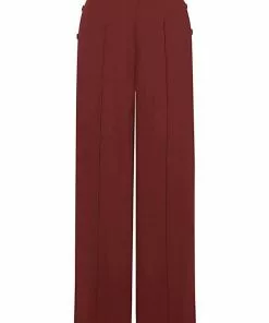 Collectif Victoria 40's Trousers Brown New In