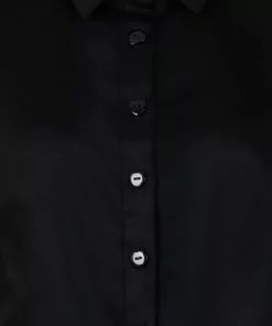 Collectif Sammy Tie 40's Blouse Black 9 Collectif Sammy Tie 40's Blouse Black