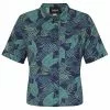 Collectif Lou Lou Cool Palm 50's Blouse Navy Colour New In 2 Collectif Lou Lou Cool Palm 50's Blouse Navy Colour New In