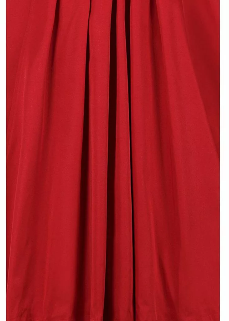 Collectif Korrina 50's Swing Trenchcoat Red New In 7 Collectif Korrina 50's Swing Trenchcoat Red New In