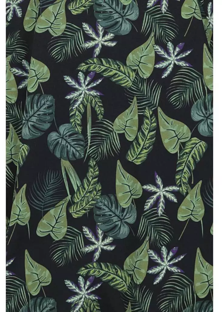 New In Collectif Mirtilla Black Forest 50's Swing Dress Black 7 New In Collectif Mirtilla Black Forest 50's Swing Dress Black